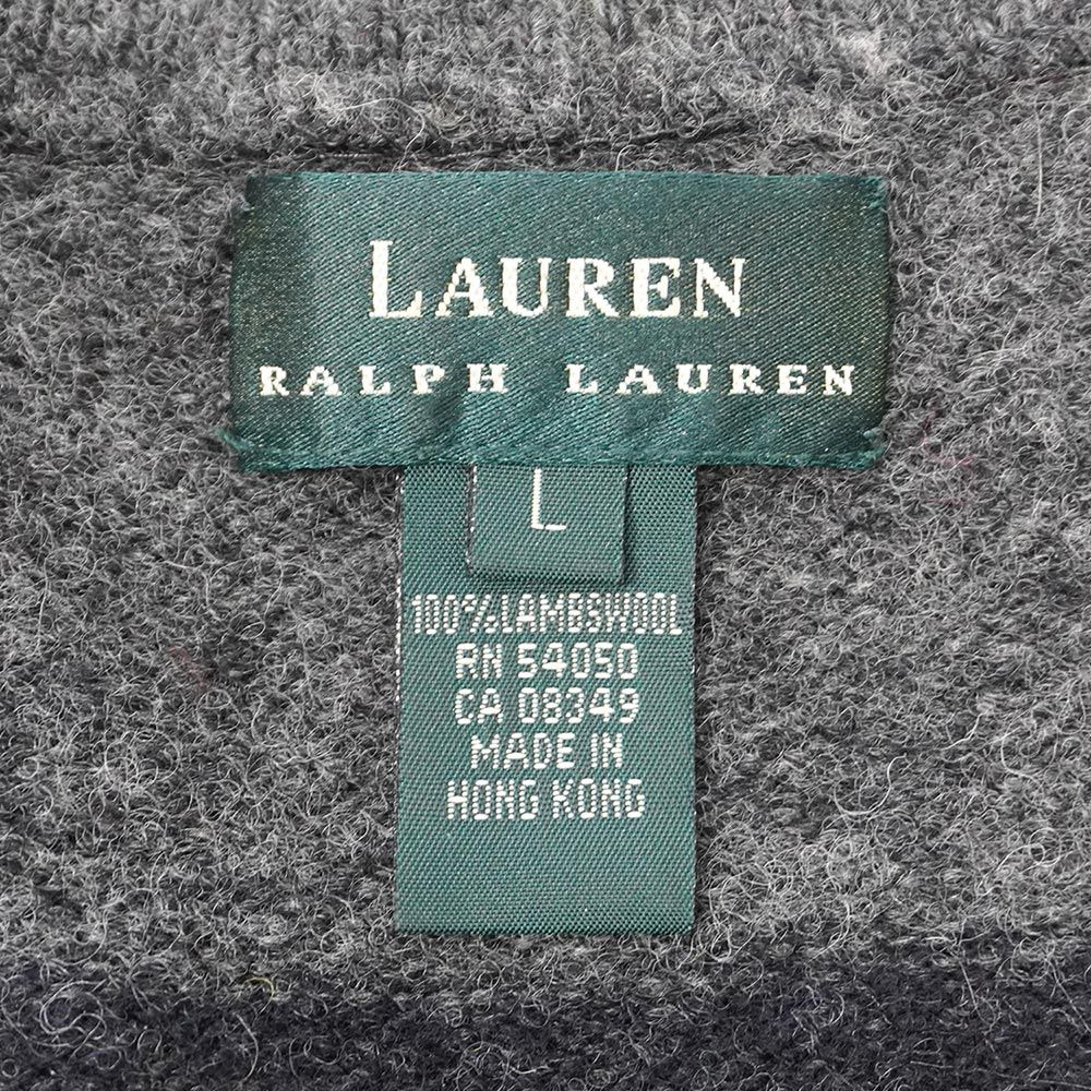 ローレン LAUREN RALPH LAUREN 90s 90年代 ウールニット モックネック
