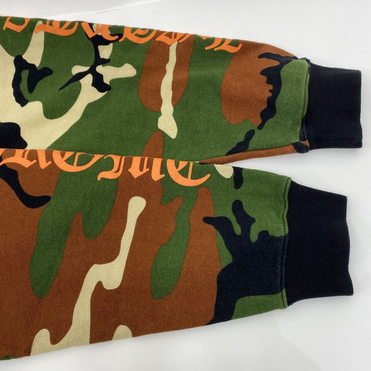 CHROME HEARTS×MATTY BOY クロムハーツ PPO CAUTION SWTSHRT カモフラ