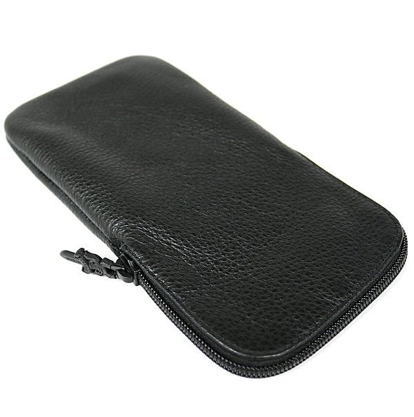 CHROME HEARTS クロムハーツ アイウェアケース ダガージップ クロスパッチ ソフトケース 眼鏡ケース 黒 101247