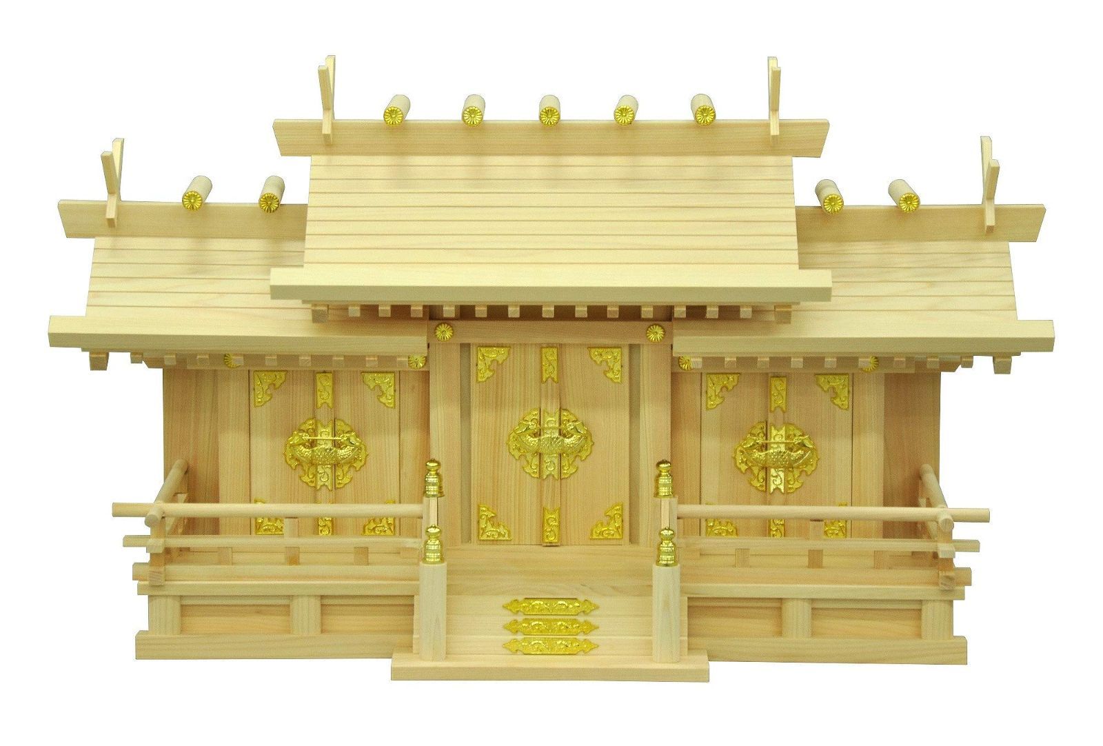 数量 謙信三社大 お札が簡単に入る 製造 神棚 謙信 大 AIS エイアイテック AITECH