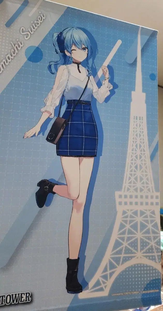 星街すいせい 東京タワー パセラリゾート タペストリー 【公式通販】