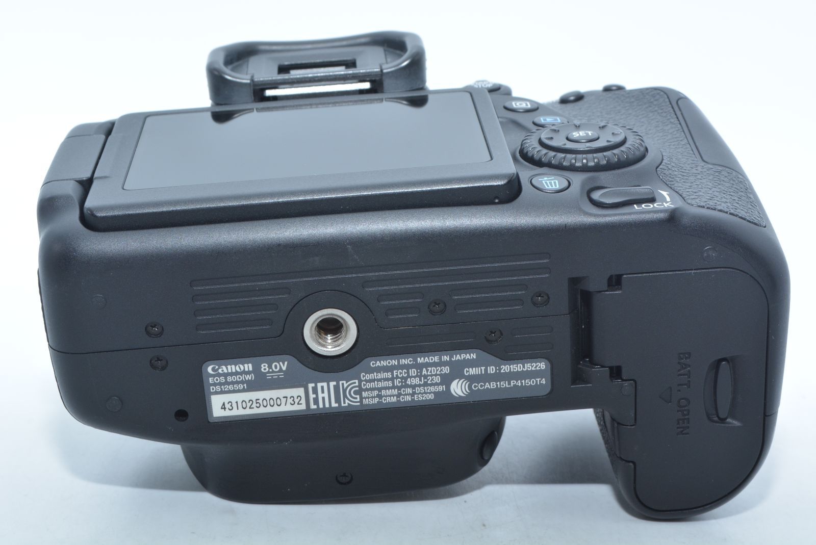 251133☆極上☆Canon EOS 80D ボディ - メルカリ