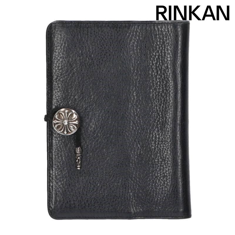 クロムハーツ AGENDA/アジェンダ クロスボールボタンレザーブック