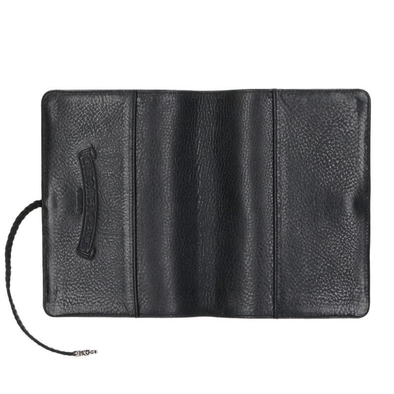 クロムハーツ AGENDA/アジェンダ クロスボールボタンレザーブック