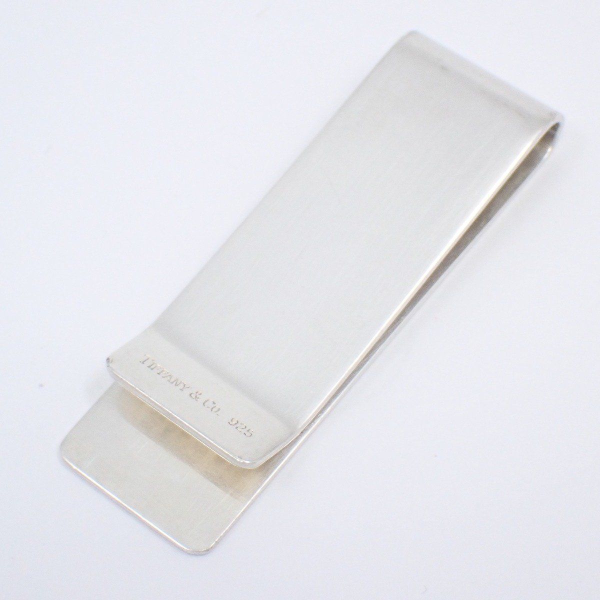 TIFFANY＆Co. ティファニー ストライプ柄 マネークリップ シルバー925