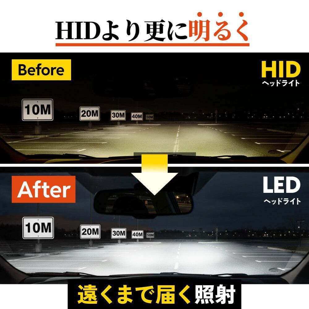 純正HIDを爆光LED化に】タイムセール4200円OFF！即日発送！【HID屋公式
