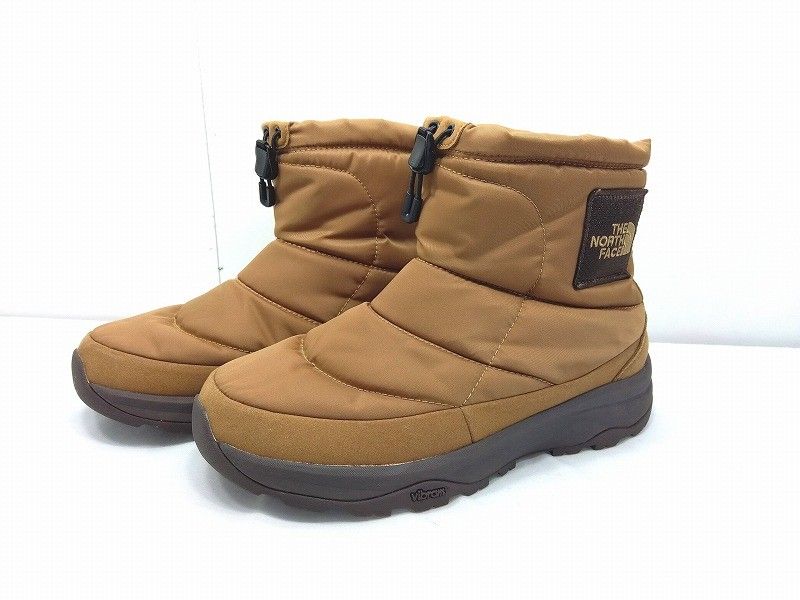 s 25 g-A 835 k THE NORTH FACE ノースフェイス Nuptse Bootie ヌプシブーティ ウォータープルーフ ロゴショート スノーブーツ NF 52280 26.0 cm 箱なし