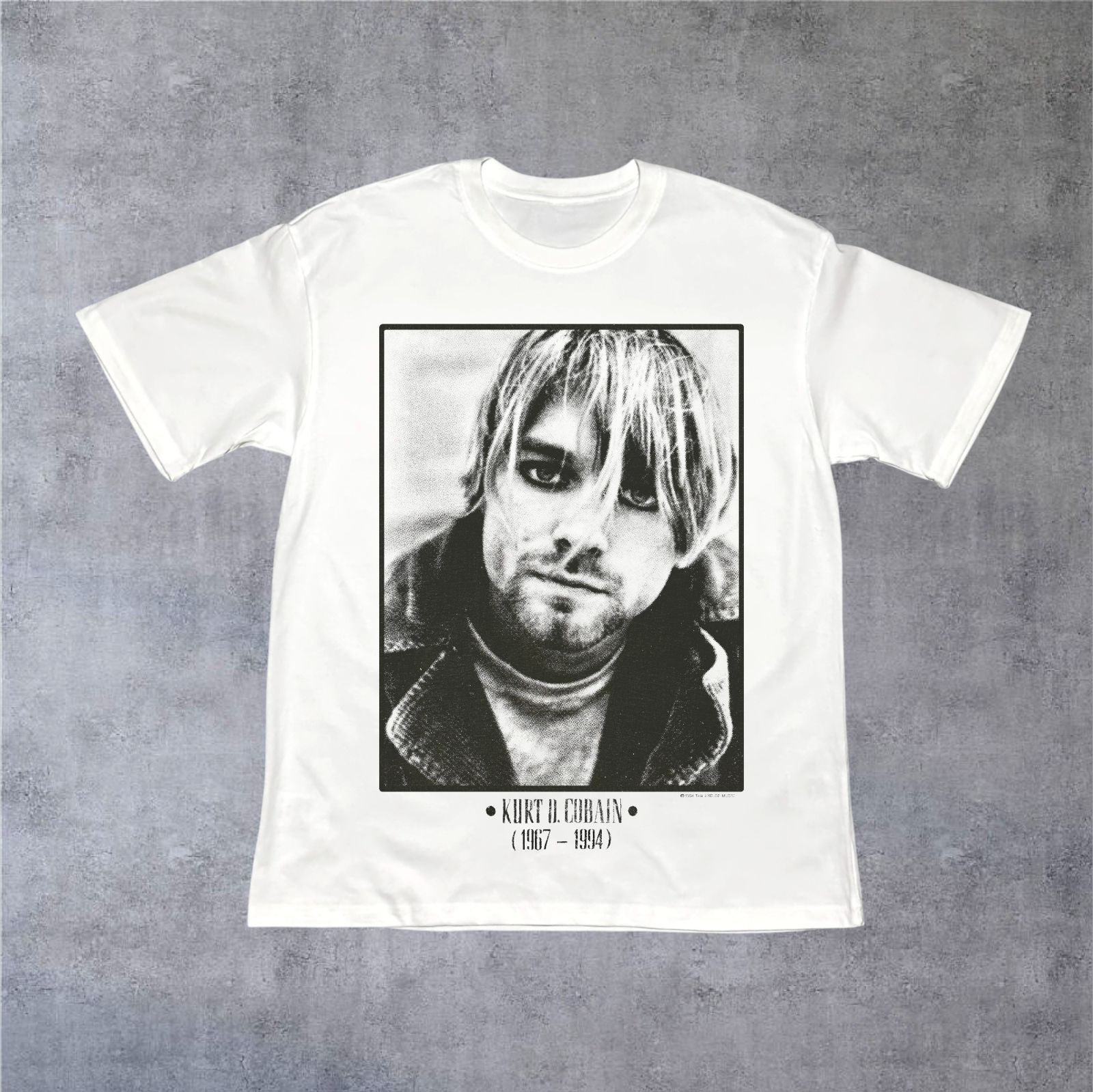 Kurt Coba カート・コバーン 追悼 NIRVANA ニルヴァーナ 半袖T Kurt Coba カート・コバーン 追悼 NIRVANA ニルヴァーナ 半袖T