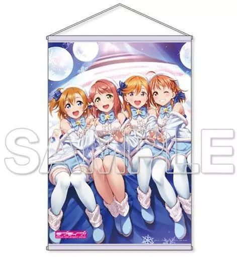 中古】タペストリー(大型) 高坂穂乃果＆高海千歌＆上原歩夢＆澁谷