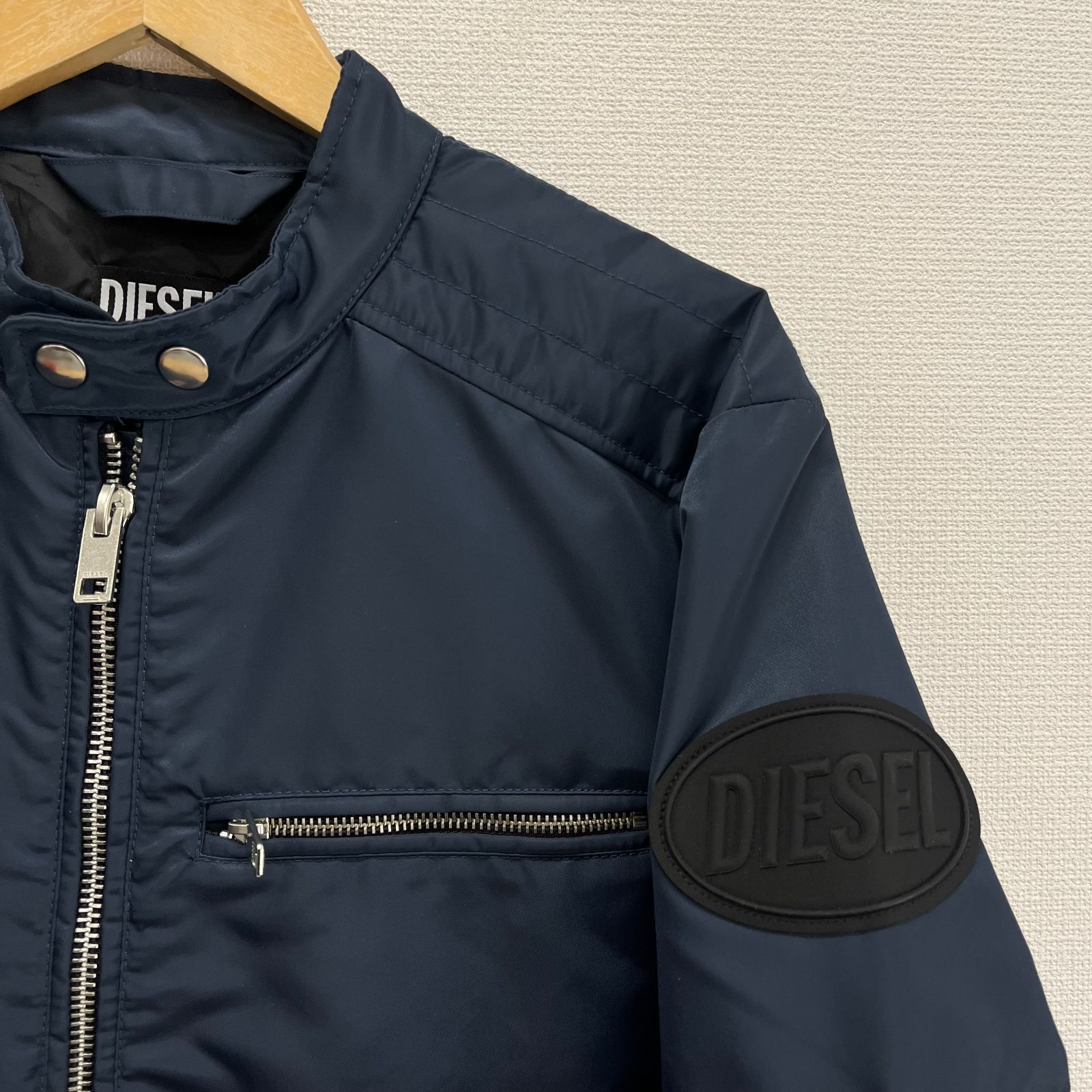 DIESEL ディーゼル J-GLORY JACKET ジャケット ブルゾン ロゴ ワッペン 