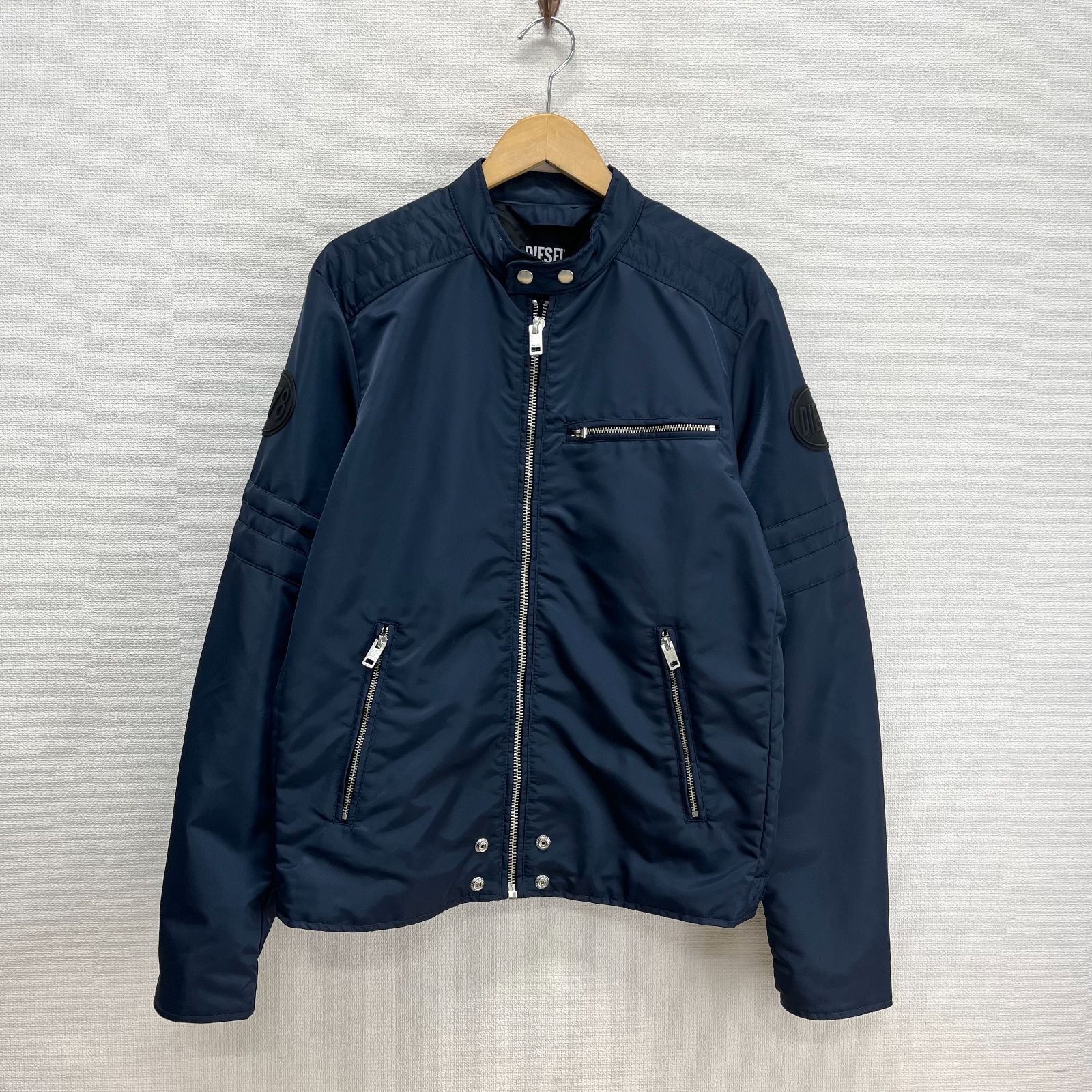 DIESEL ディーゼル J-GLORY JACKET ジャケット ブルゾン ロゴ ワッペン 