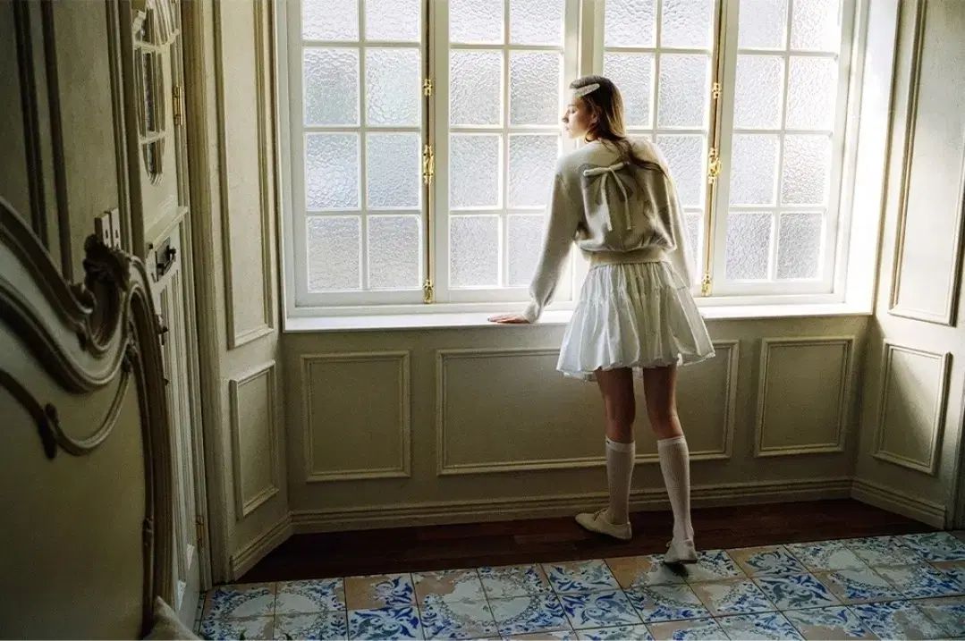 THETIS コットン ティアードスカート IU LE SSERAFIM ルセラフィム ルセラ ホン ウンチェ HONG EUNCHAE