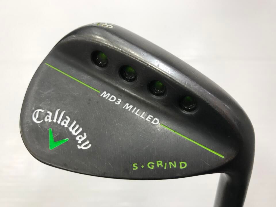 キャロウェイ MD3 MILLED マットブラック 48度 ダイナミックゴールド