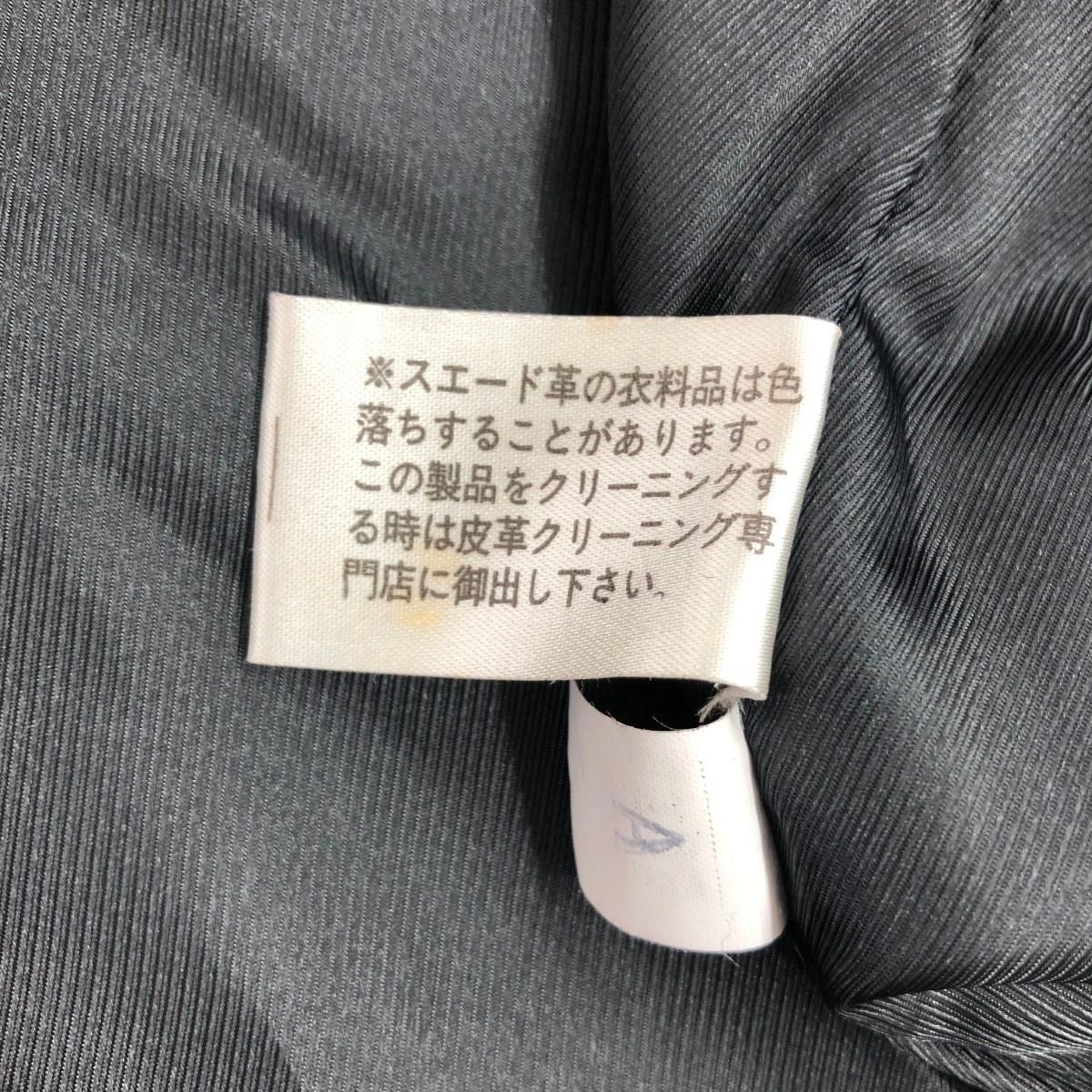 JHA-JHA ジャジャ レザーコート サイズ:9    スエード ブラック レディース / 241011006408 JHA-JHA ジャジャ レザーコート サイズ:9 スエード ブラック
