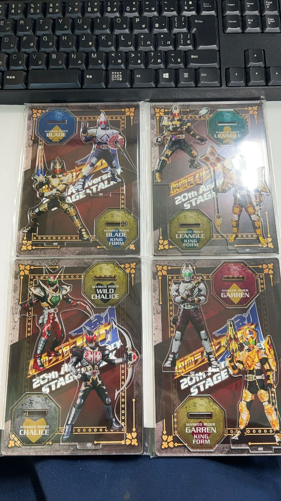 MR-01651 仮面ライダー剣 20th ツインアクリルスタンド 全種