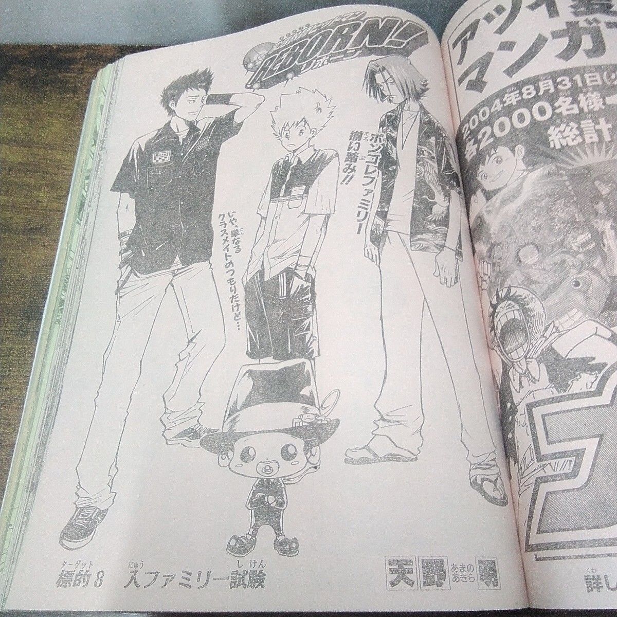 集英社 少年漫画 「週刊少年ジャンプ 2004年 31号、33号、2冊セット