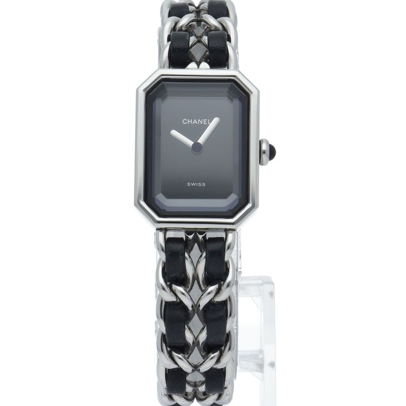 シャネル プルミエールL ウォッチ H0451 SS/革 レディース時計