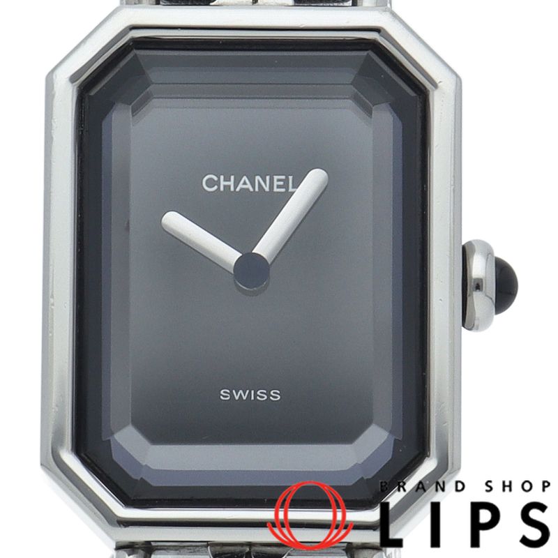 シャネル プルミエールL ウォッチ H0451 SS/革 レディース時計