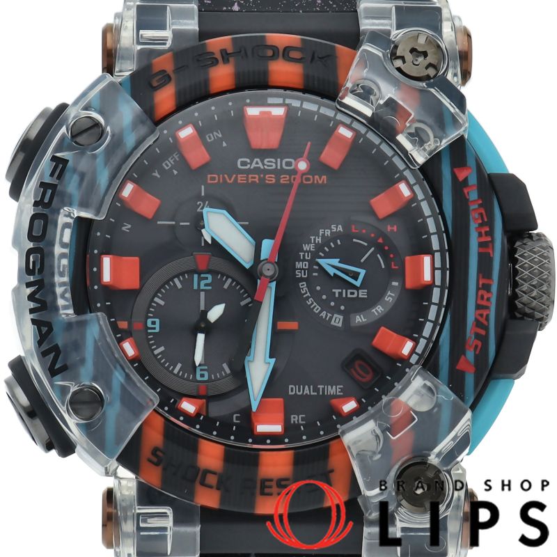 CASIO G-SHOCK FROGMAN 未使用品箱付き G-SHOCK （豪華おまけ有） Gショック 電波 ソーラー 腕時計 メンズ