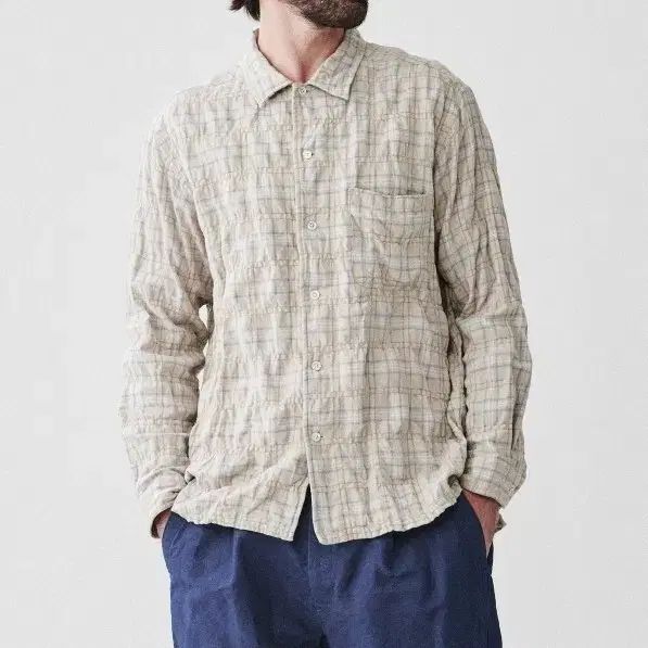 サージュデクレ Sage de cret シューリンク オープン シャツ Lサイズ