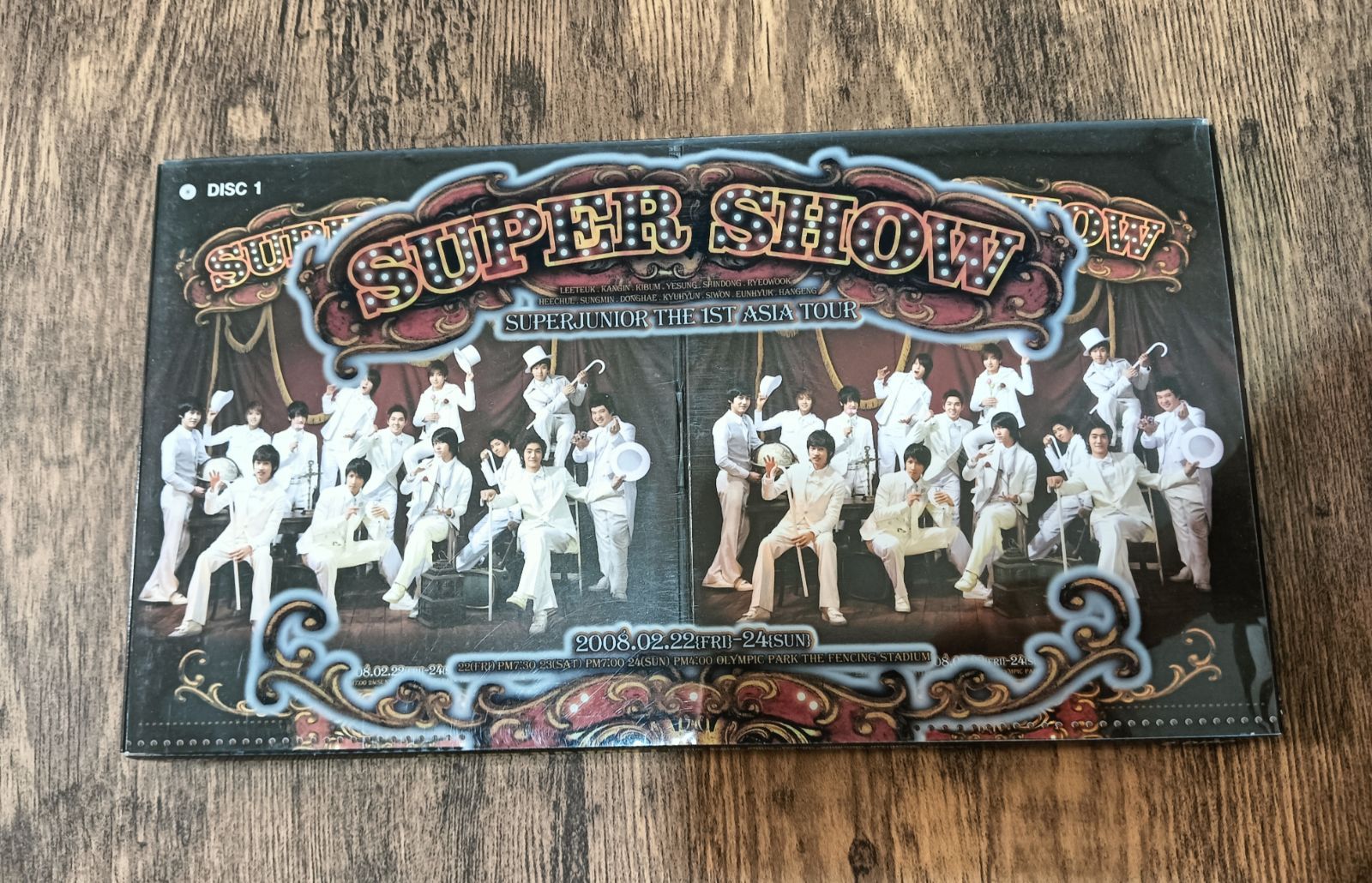SUPERJUNIOR THE 1ST ASIA TOUR SUPER SHOW DVD - メルカリ