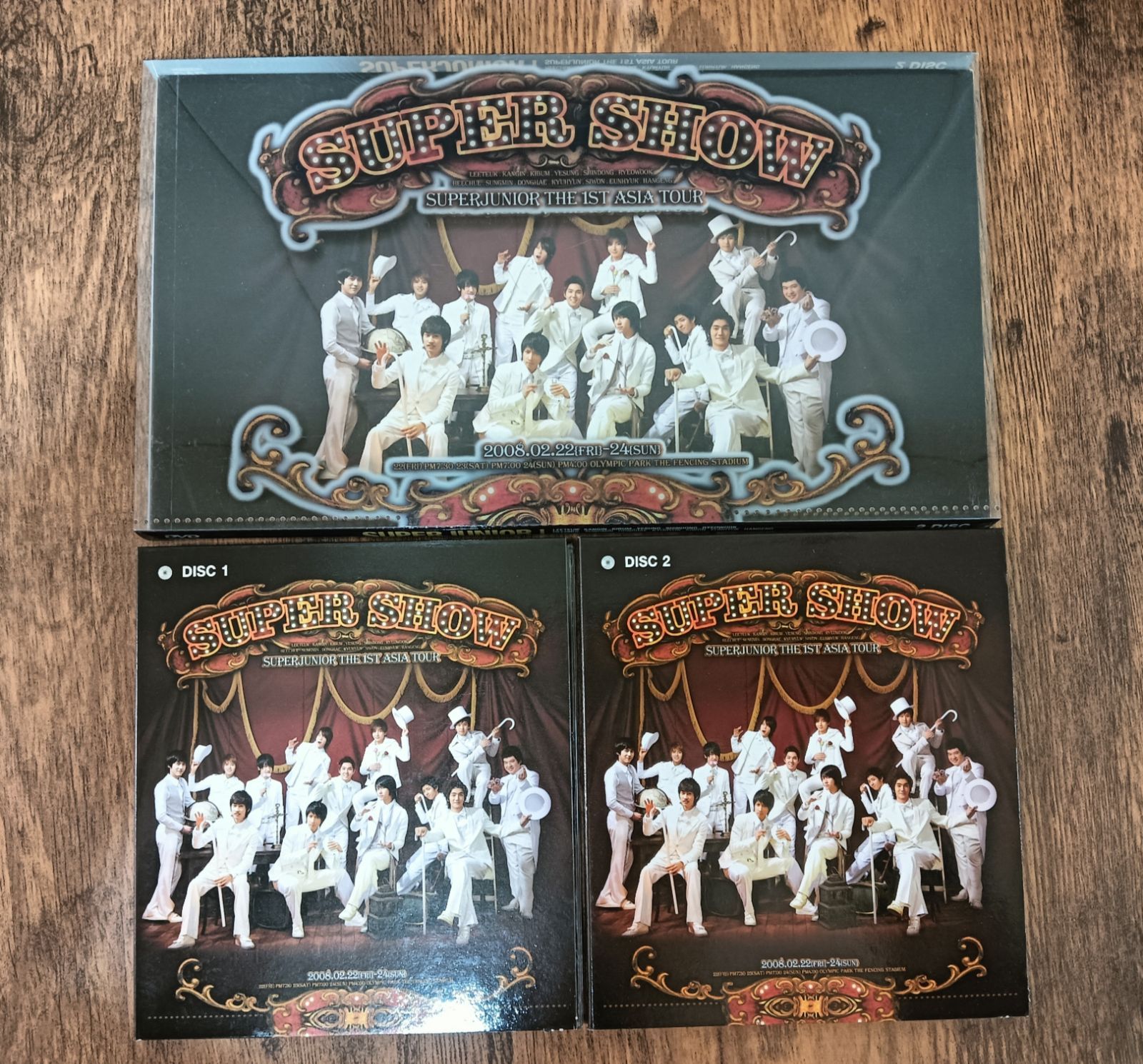 【DVD】【新品未使用未開封】SUPER SHOWスーパージュニア SUPERJUNIOR THE 1ST ASIA TOUR SUPER SHOW DVD - メルカリ