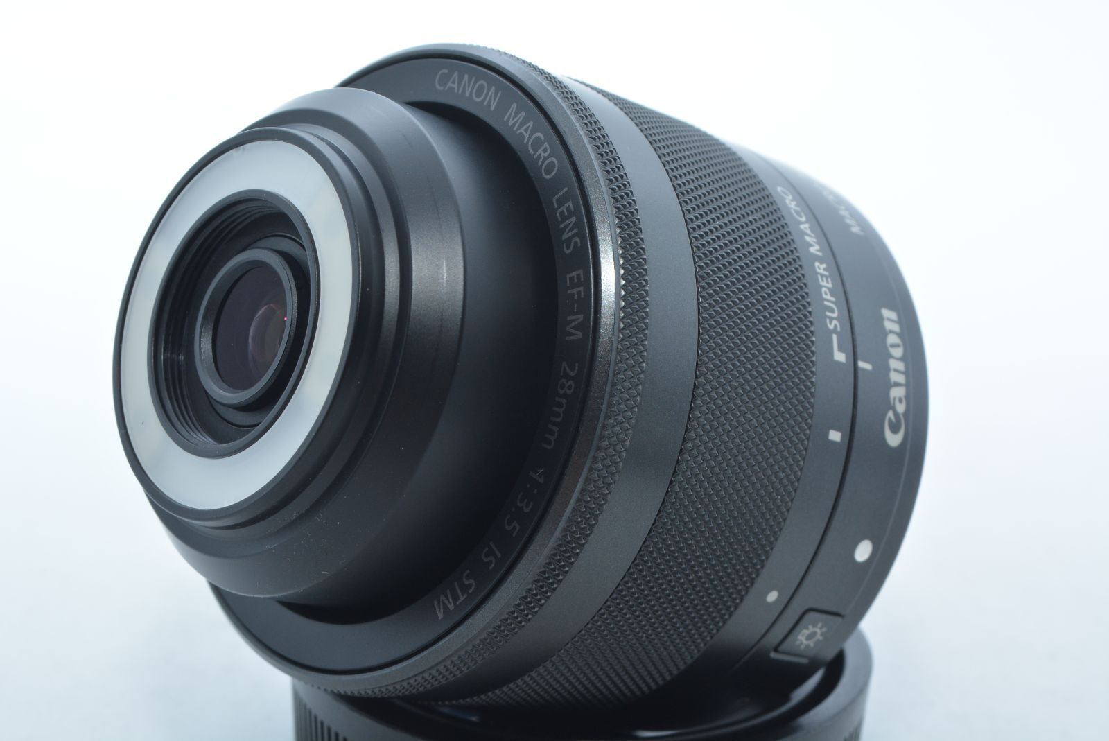 251146☆ほぼ新品☆Canon マクロレンズ EF-M28mm F3.5 IS STM ミラー