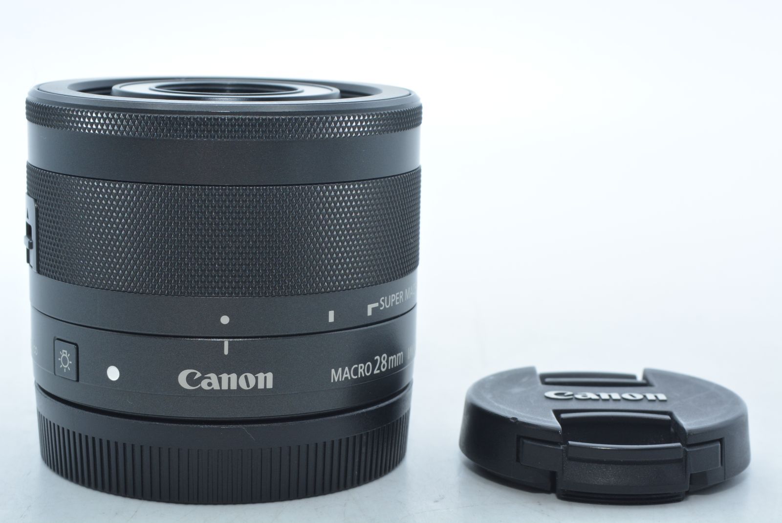 251146☆ほぼ新品☆Canon マクロレンズ EF-M28mm F3.5 IS STM ミラー