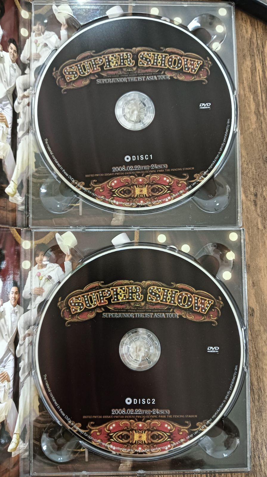 SUPERJUNIOR THE 1ST ASIA TOUR SUPER SHOW DVD - メルカリ