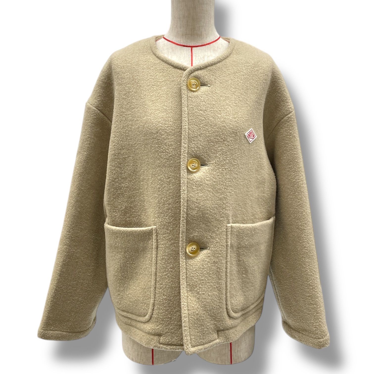 ろみ　ダントン ウールライトパイル ウールモッサ カラーレスジャケット 楽天市場】DANTON ダントン ウールライトパイル ウールモッサ カラー