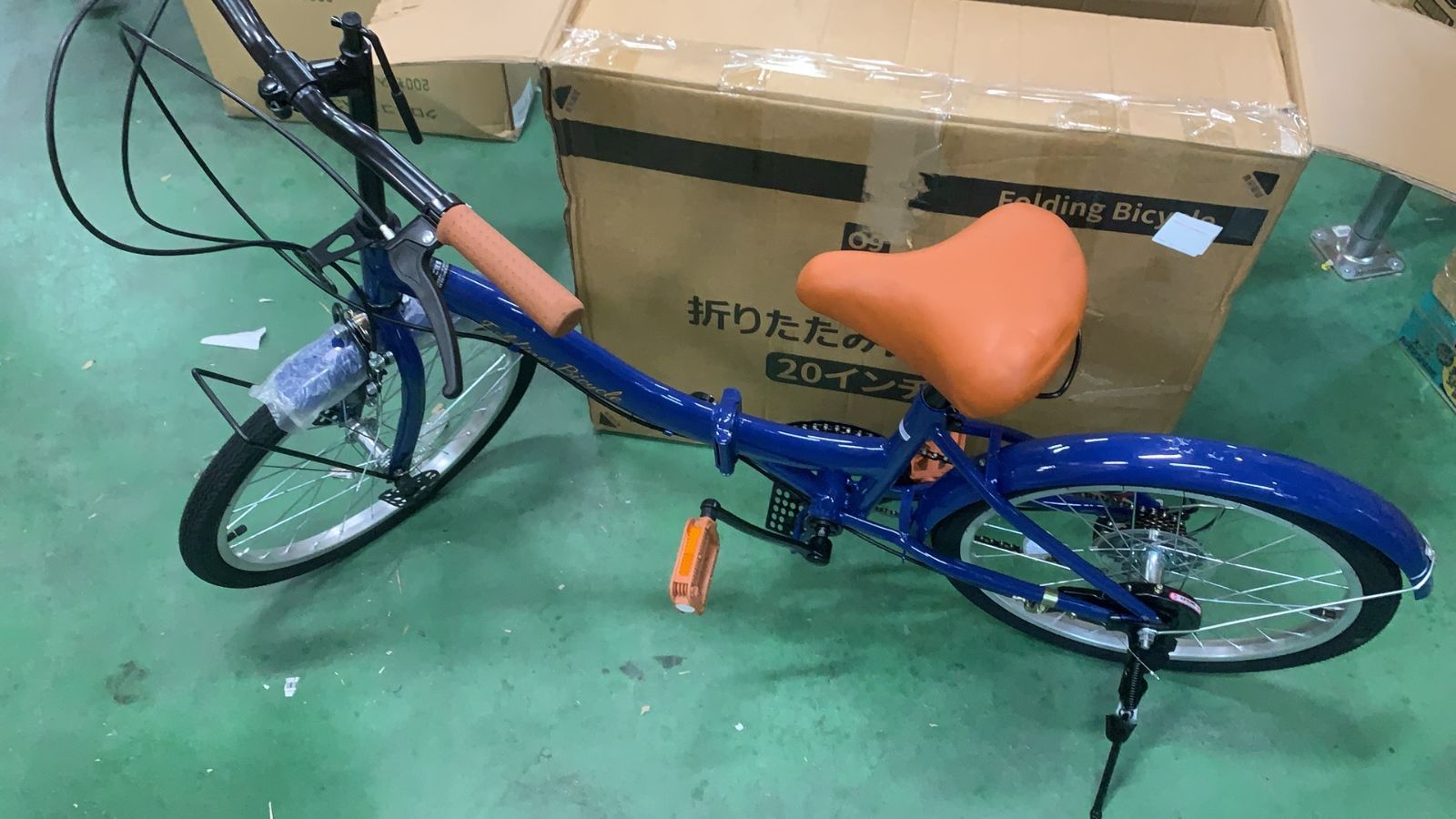 Mixiu 折りたたみ自転車 P-O9A シマノ 7段変速 20インチ--524990