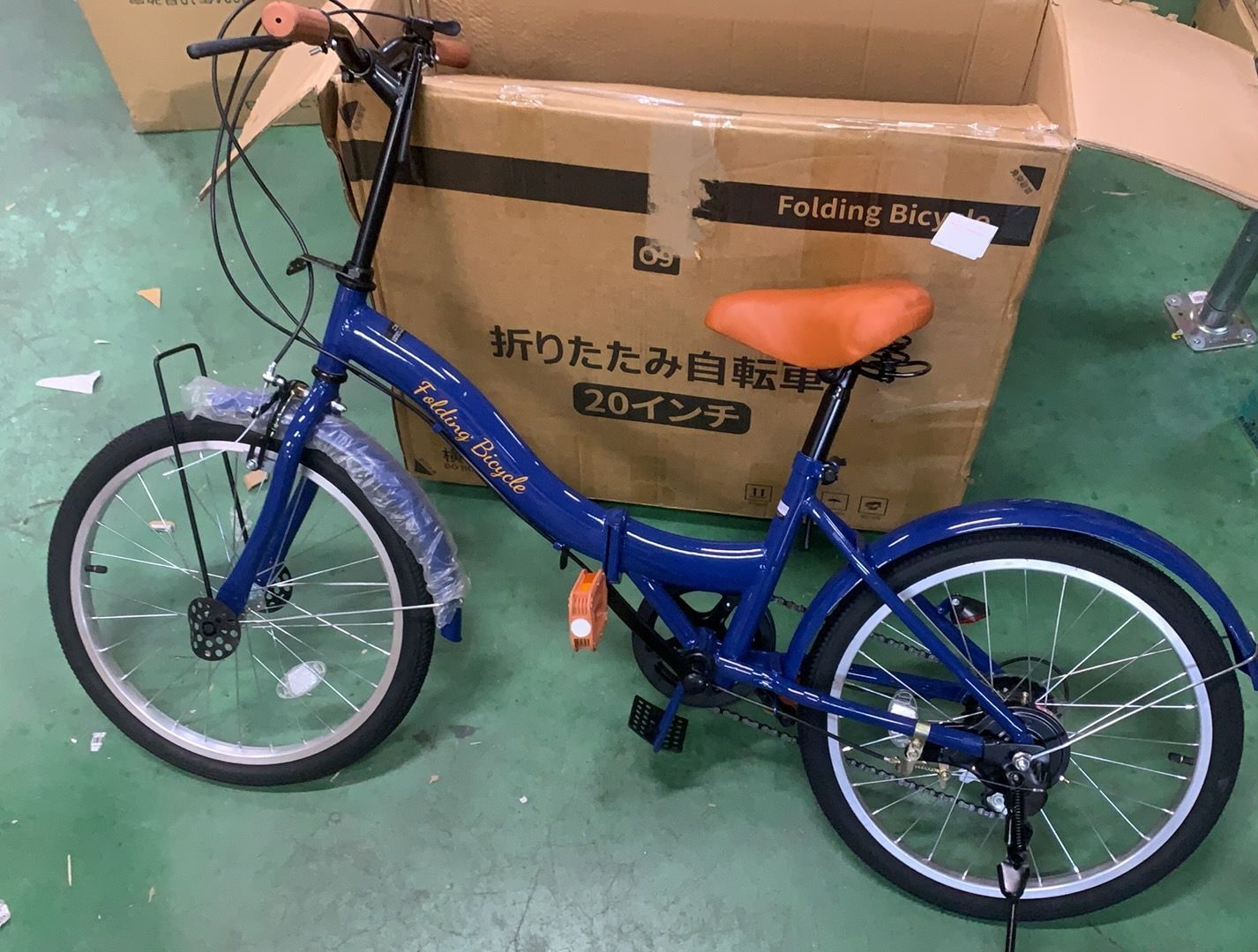 Mixiu 折りたたみ自転車 P-O9A シマノ 7段変速 20インチ--524990