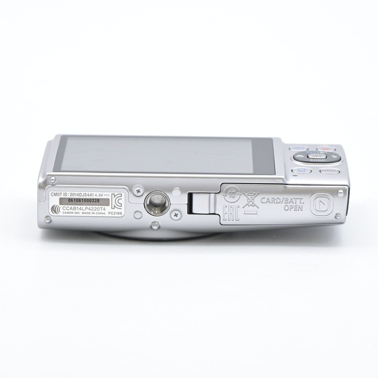 CANON キヤノン IXY 640 シルバー コンパクトデジタルカメラ【中古