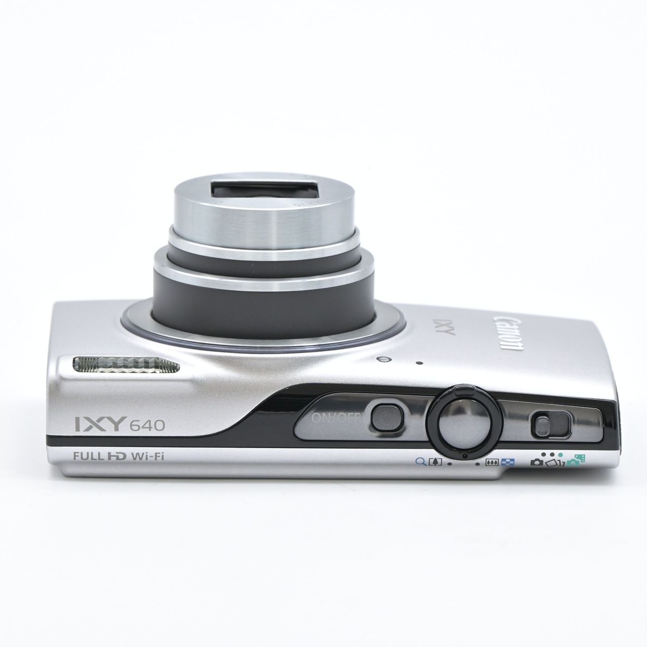 CANON キヤノン IXY 640 シルバー コンパクトデジタルカメラ【中古