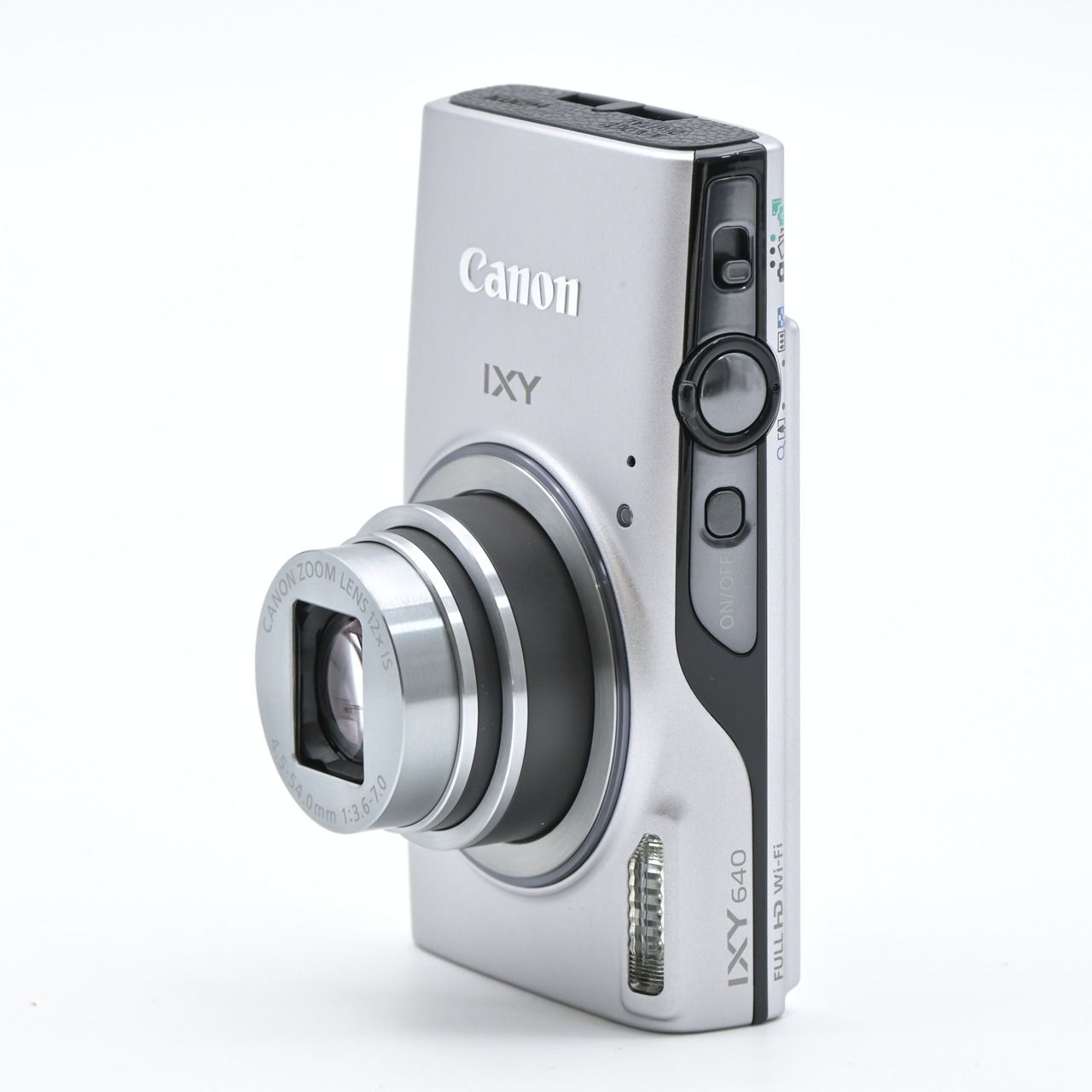 CANON キヤノン IXY 640 シルバー コンパクトデジタルカメラ【中古