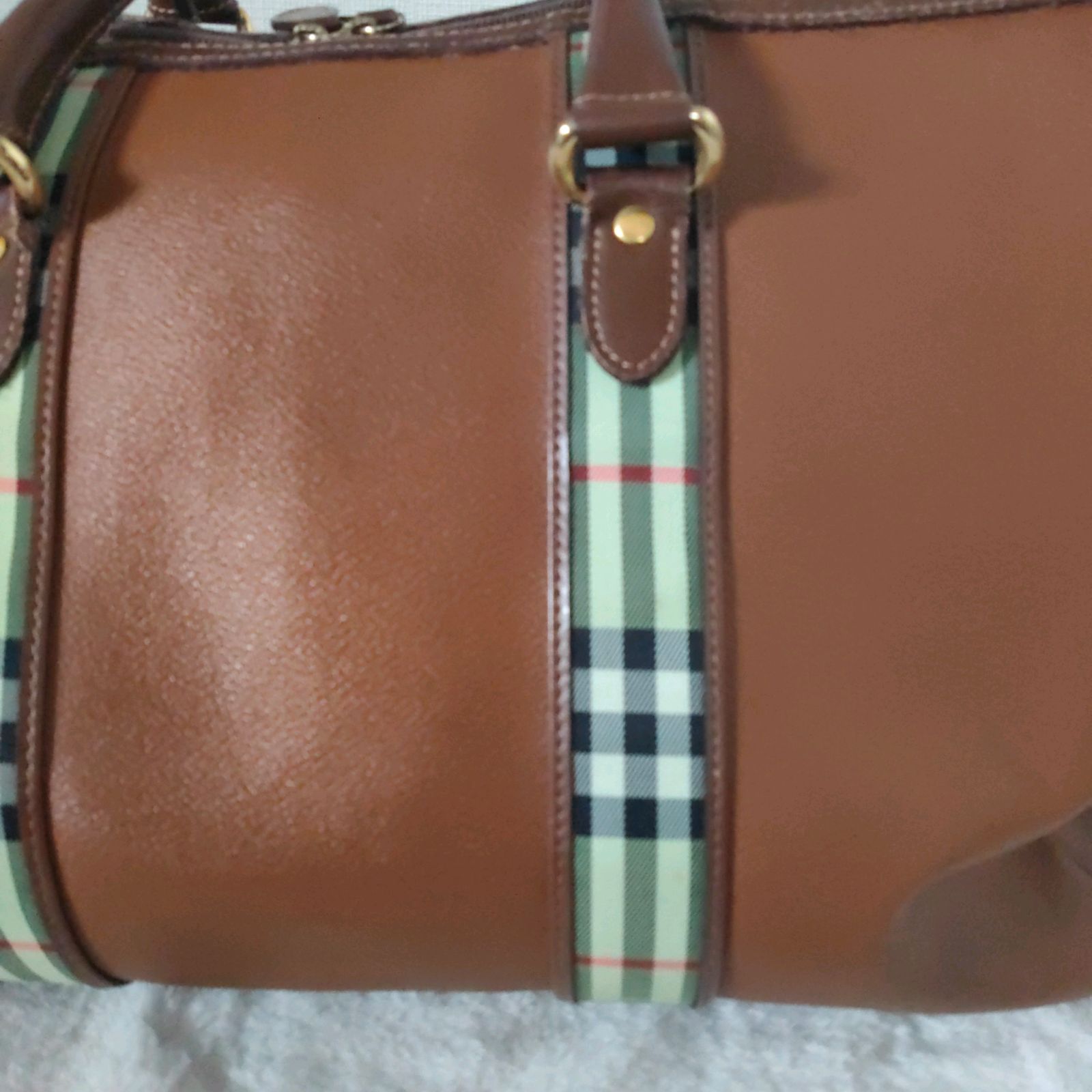希少】バーバリー ボストンバッグ レザー ヴィンテージ 2way ノバ