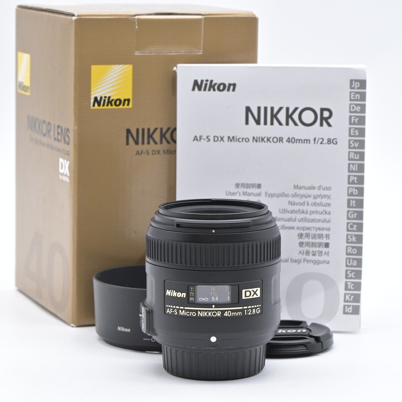 Nikon ニコン AF-S DX Micro NIKKOR 40mm f⁄2.8G 交換レンズ