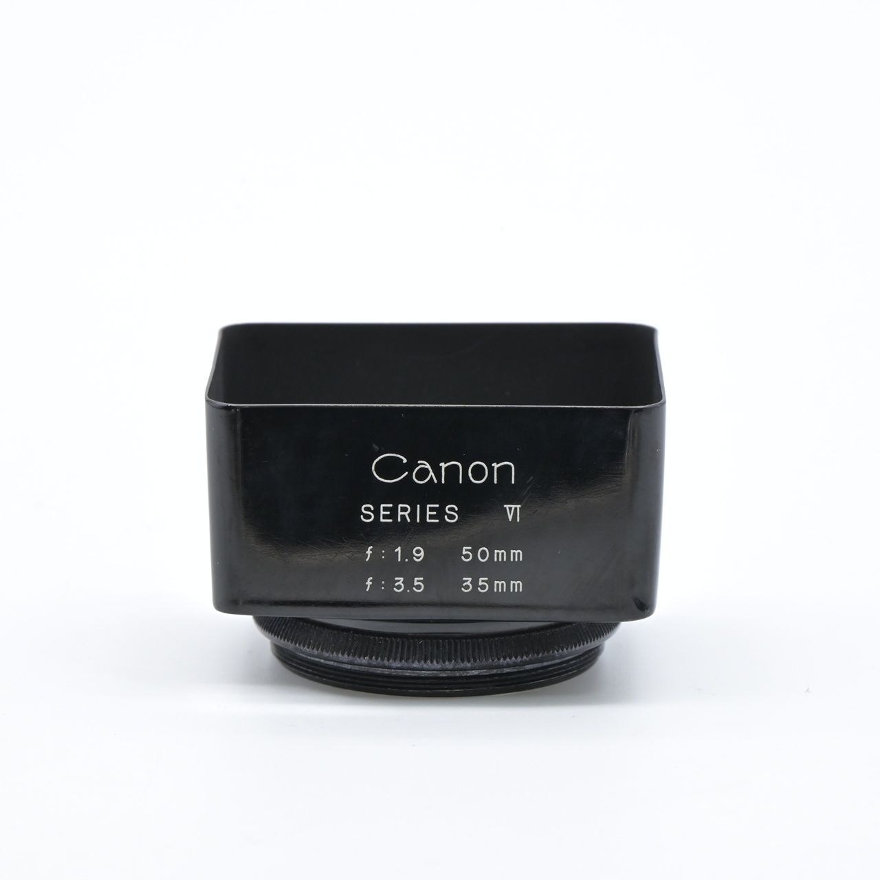 Canon キヤノン SERIES Ⅵ 50 mm F 1.9 35 3.5 角型メタルフード アクセサリ