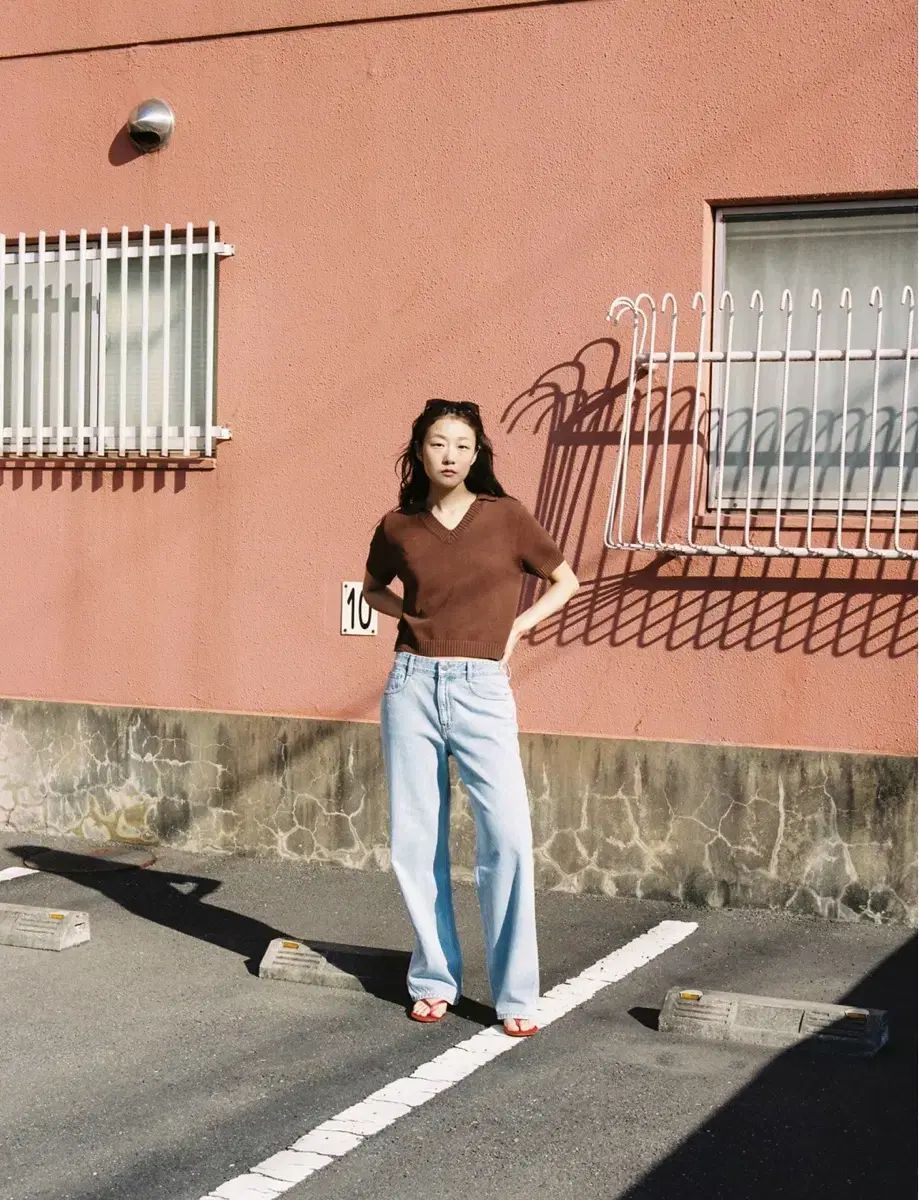 ポニーテールデニム Born BELLA Loose-fit Jeans