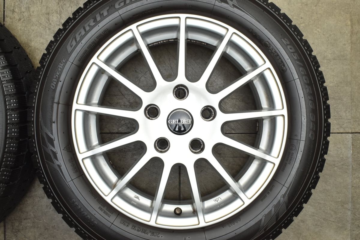  良好 GELBUT 16 in 6 5 j 40 PCD 120 オブザーブガリットGIZ 205 60 R MINI ミニクロスオーバー 61 ペースマン BMW F 30 3シリーズ 16インチ タイヤ ホイールセット