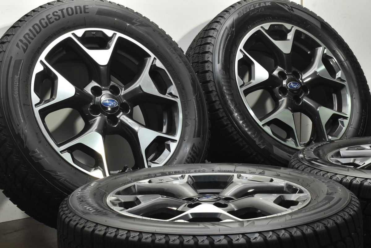 スバル GT系 XV 17 in 7 J 55 PCD 100 ブリザックDM V 3 225 60 R クロストレック SJフォレスター BMレガシィアウトバック