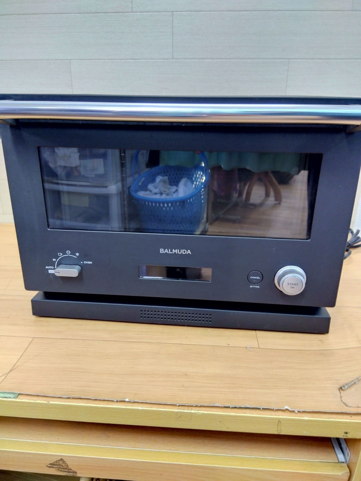 BALMUDA バルミューダ オーブンレンジK04A-BK ブラック 2020年製 送料