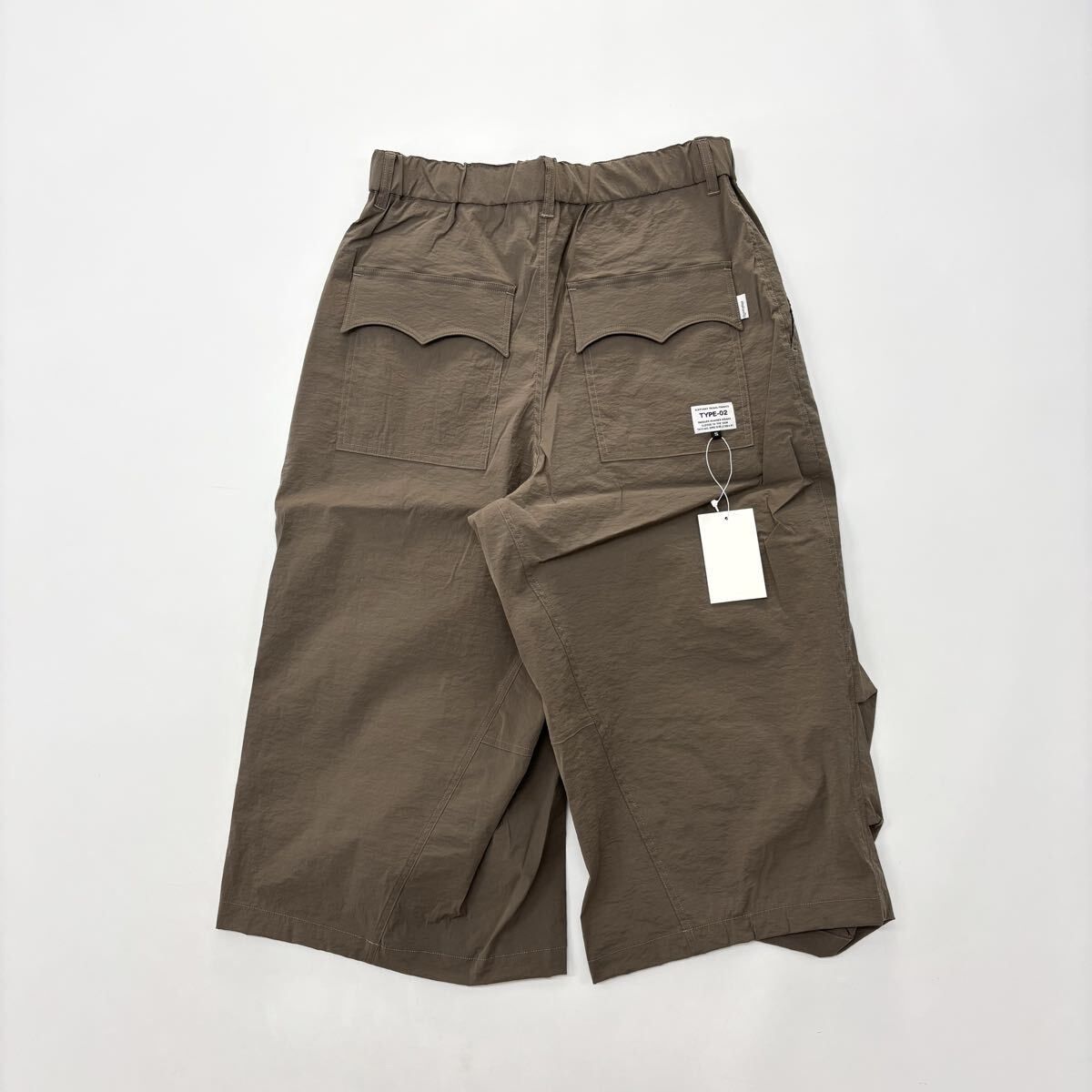 25 ss 2025 elephant TRIBAL fabrics High Power Stretch Warming-up Halfway PT パンツ GREIGE サイズ S 定価41 800円 712-0070