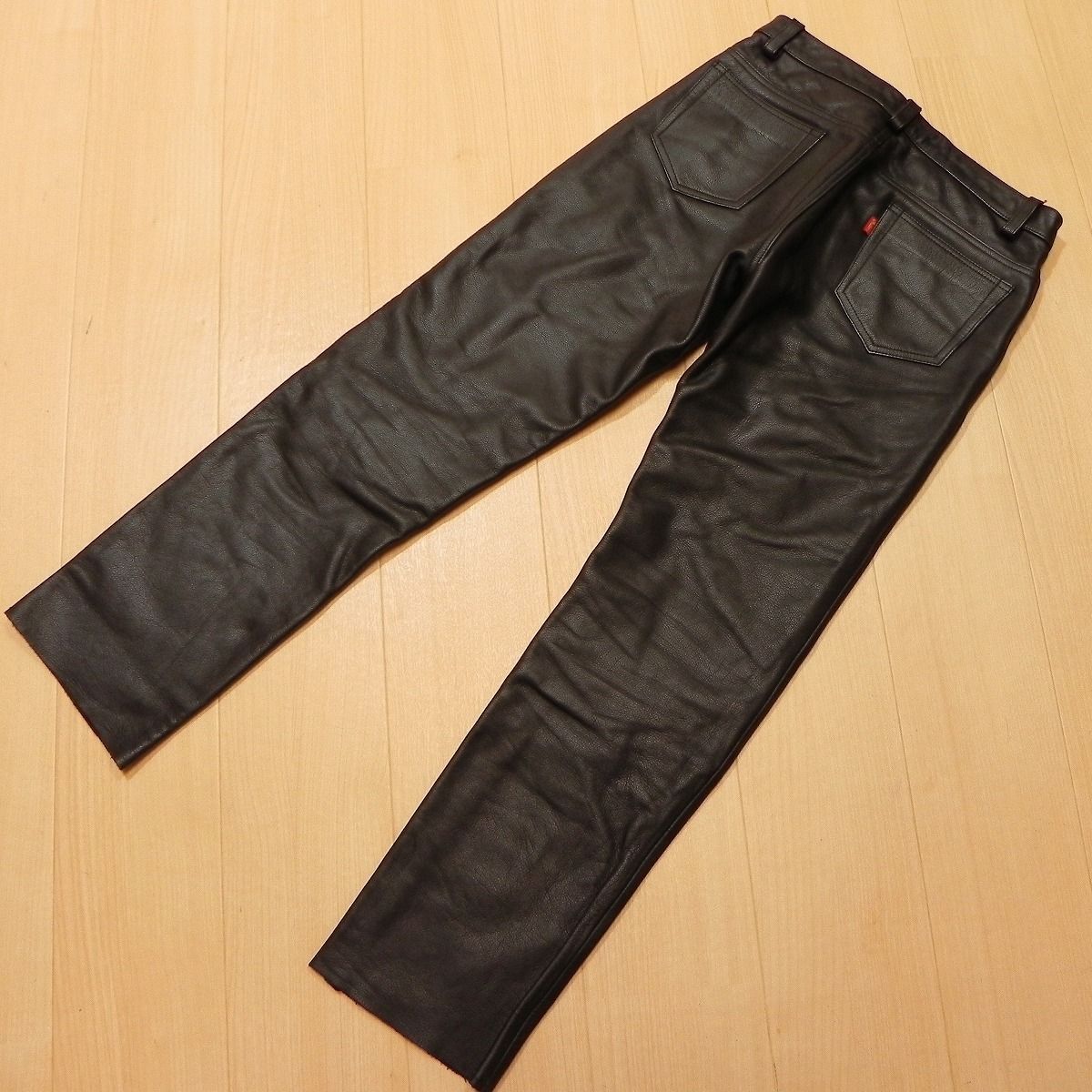 345◇ Indian Motocycle レザーパンツ インディアンモトサイクル 革