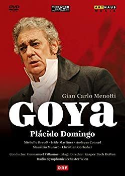 【中古】「非常に良い」Gian Carlo Menotti: Goya [DVD] [Import] Gian Carlo Menotti: Goya [DVD] [Import] 【公式通販】