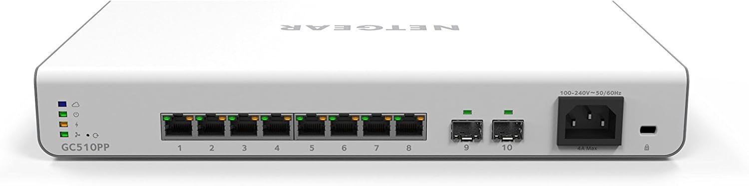 品 NETGEAR スイッチングハブ ギガ 10ポート L 2 Insight アプリ-クラウド 日本語対応 GC 510 PP