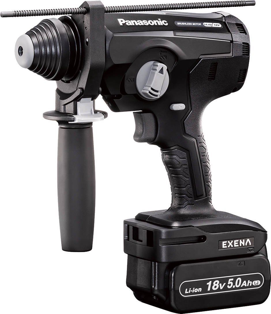 パナソニック Panasonic 18 V 5 Ah ハンマー ドリル 黒 品番 -B 急速 充電器 EZ 0 L 81 電池 バッテリー 9 54× セット 品