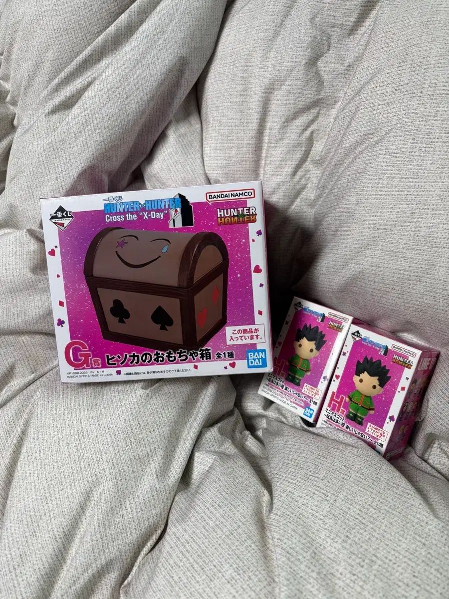 HUNTER×HUNTER 一番くじ ヒソカ おもちゃ箱 G賞 H賞 2 シャモル ピングス