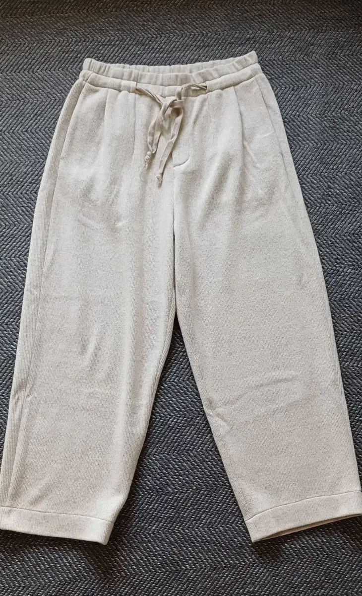 3着 SYSTEM homme ワイド ニット ズボン 86 32 34