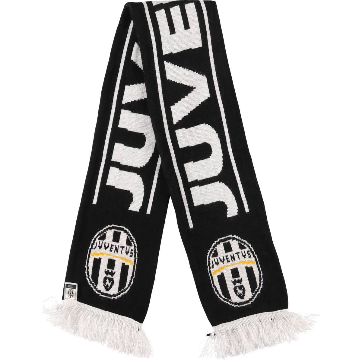 【イタリア製】ユベントス マフラー　MADE in Itary 古着 SERIE A/B セリエA/B JUVENTUS FC ユベントスFC サッカーアクリル